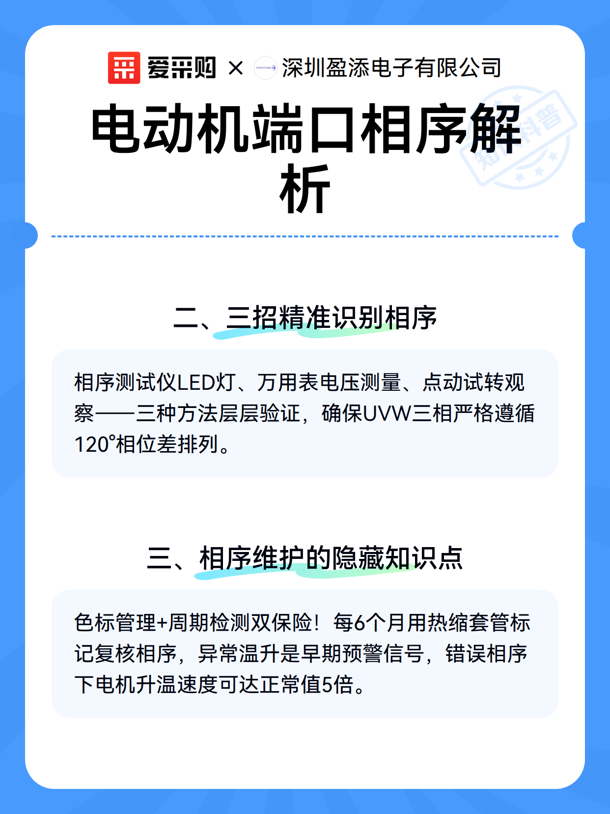 电动机端口相序解析（图2）
