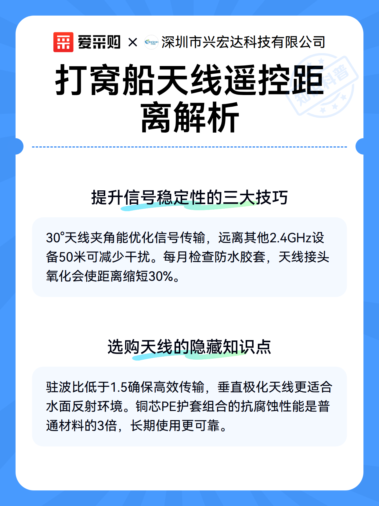 打窝船天线遥控距离解析（图3）