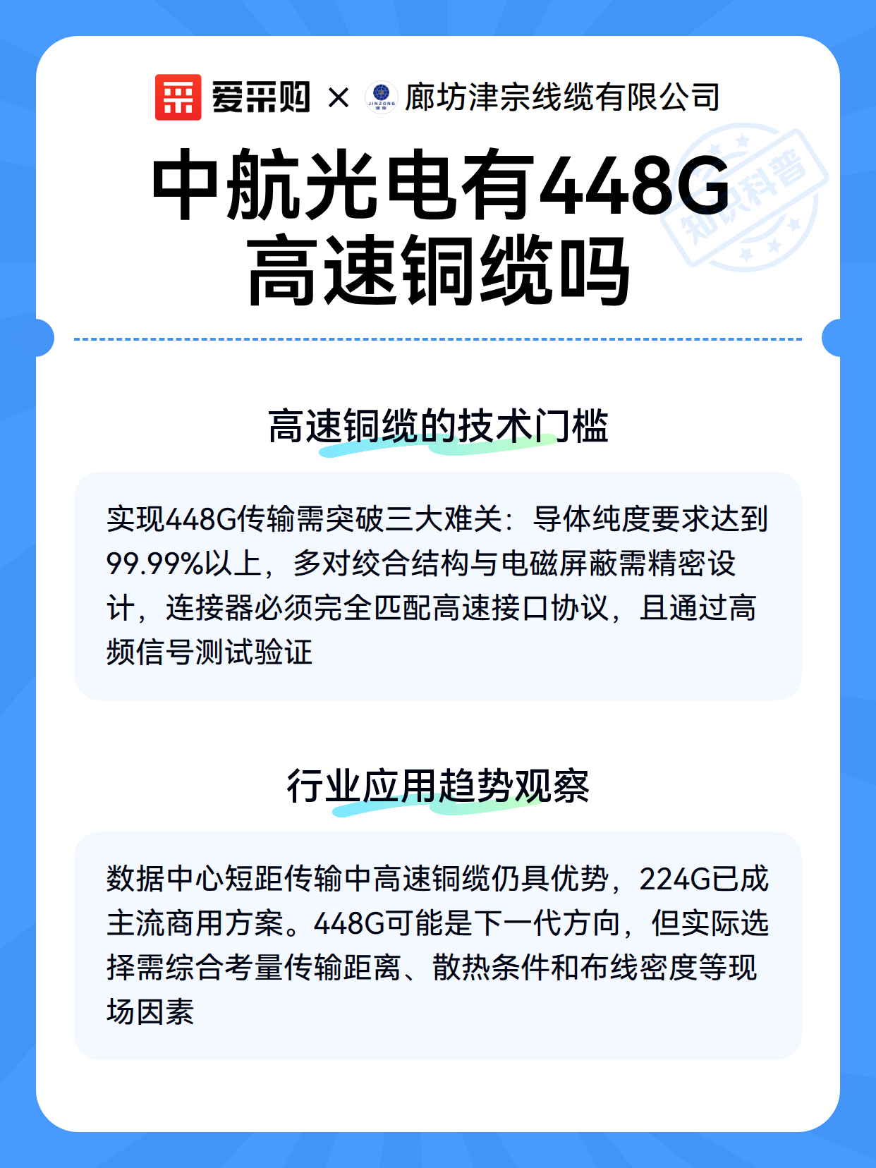 中航光电有448G高速铜缆吗（图3）