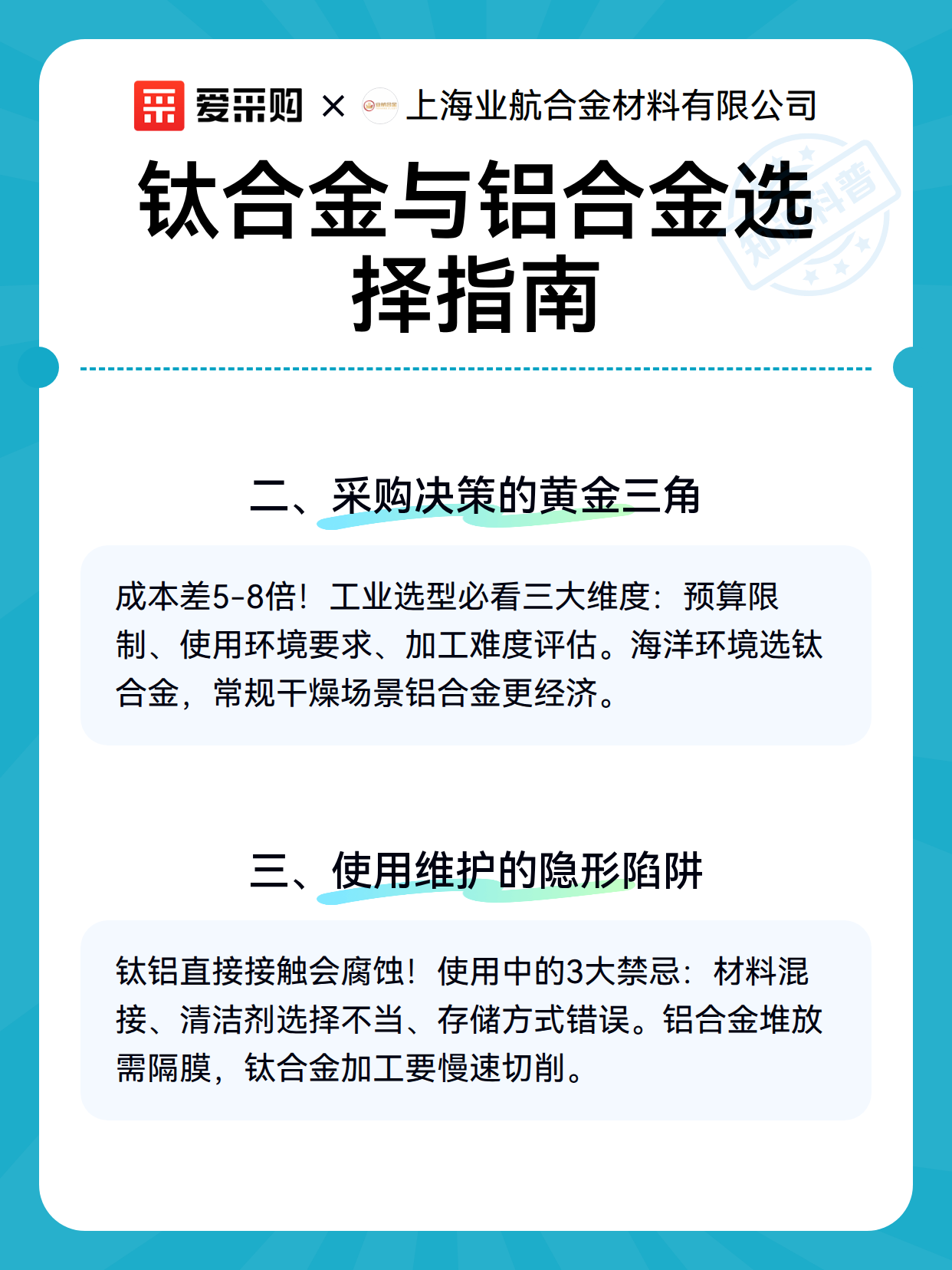 钛合金与铝合金选择指南（图3）