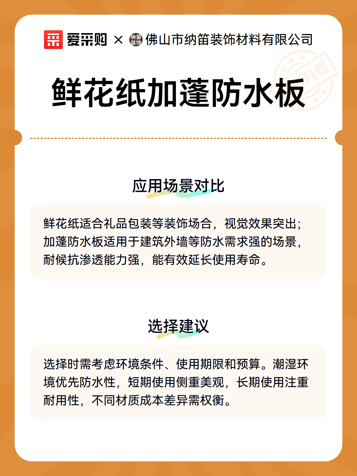 鲜花纸加蓬防水板（图3）