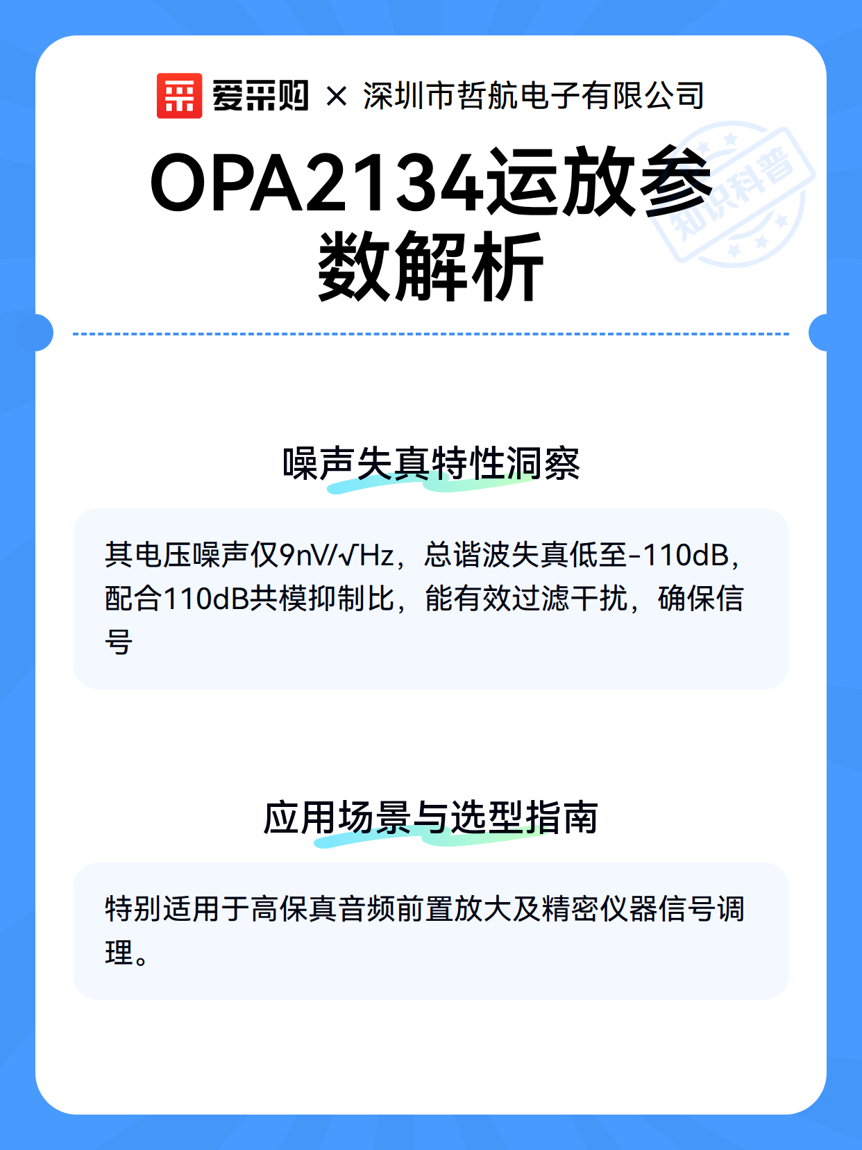 OPA2134运放参数解析（图2）