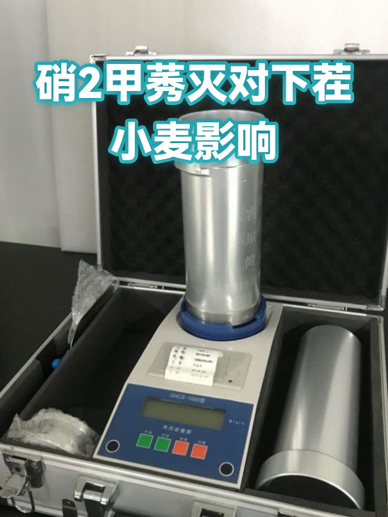 硝2甲莠灭对下茬小麦影响（图1）