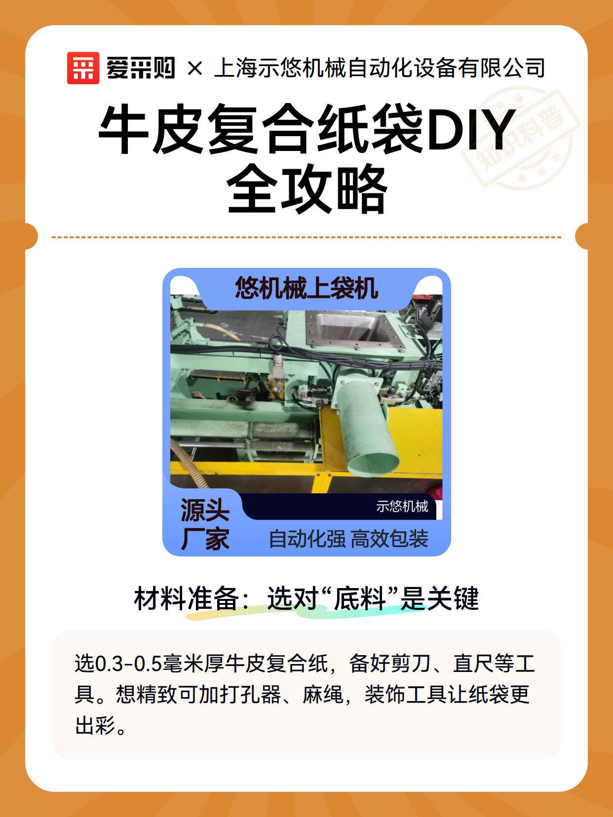 牛皮复合纸袋DIY全攻略（图2）