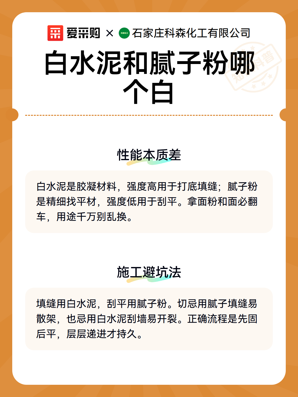 白水泥和腻子粉哪个白（图3）