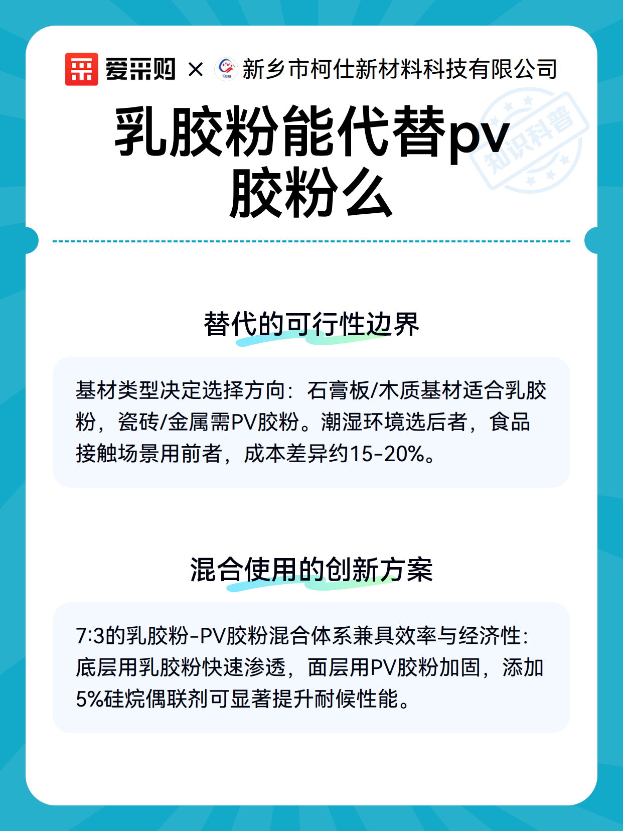 乳胶粉能代替pv胶粉么（图3）