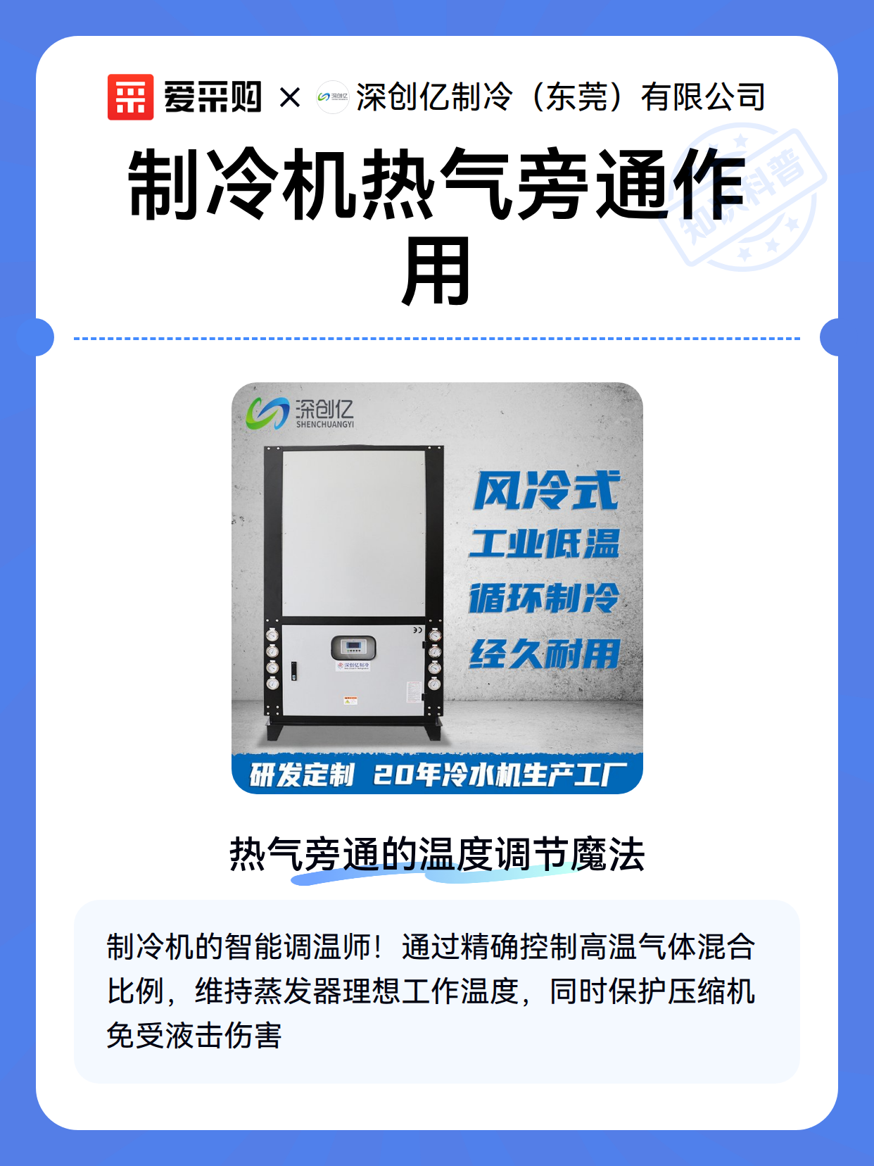 制冷机热气旁通作用（图2）