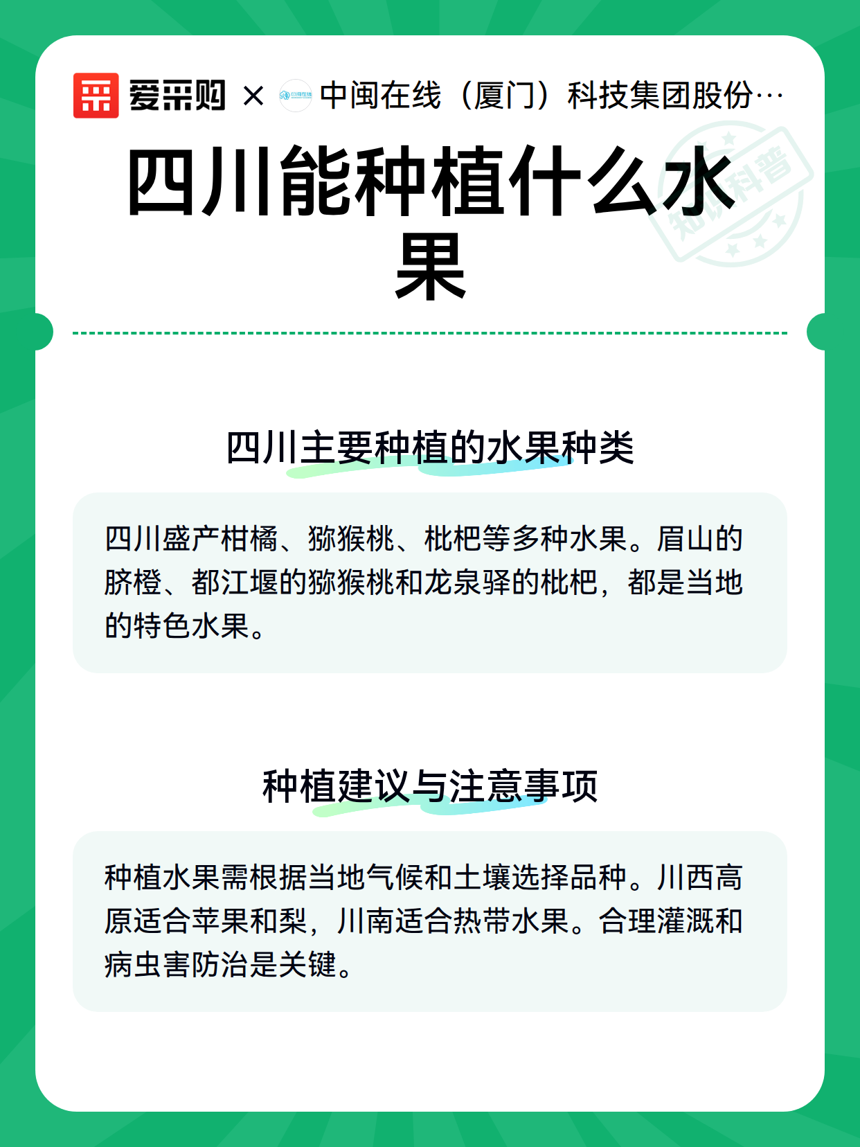 四川能种植什么水果（图3）
