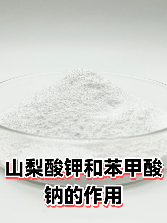 山梨酸钾和苯甲酸钠的作用（图1）