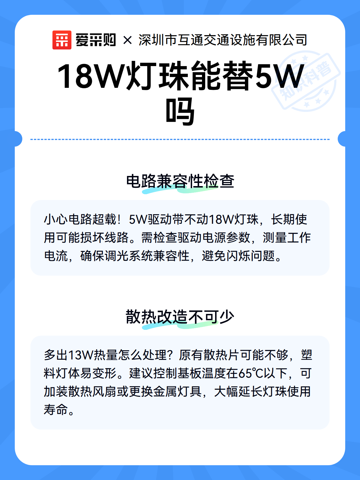 18W灯珠能替5W吗（图3）