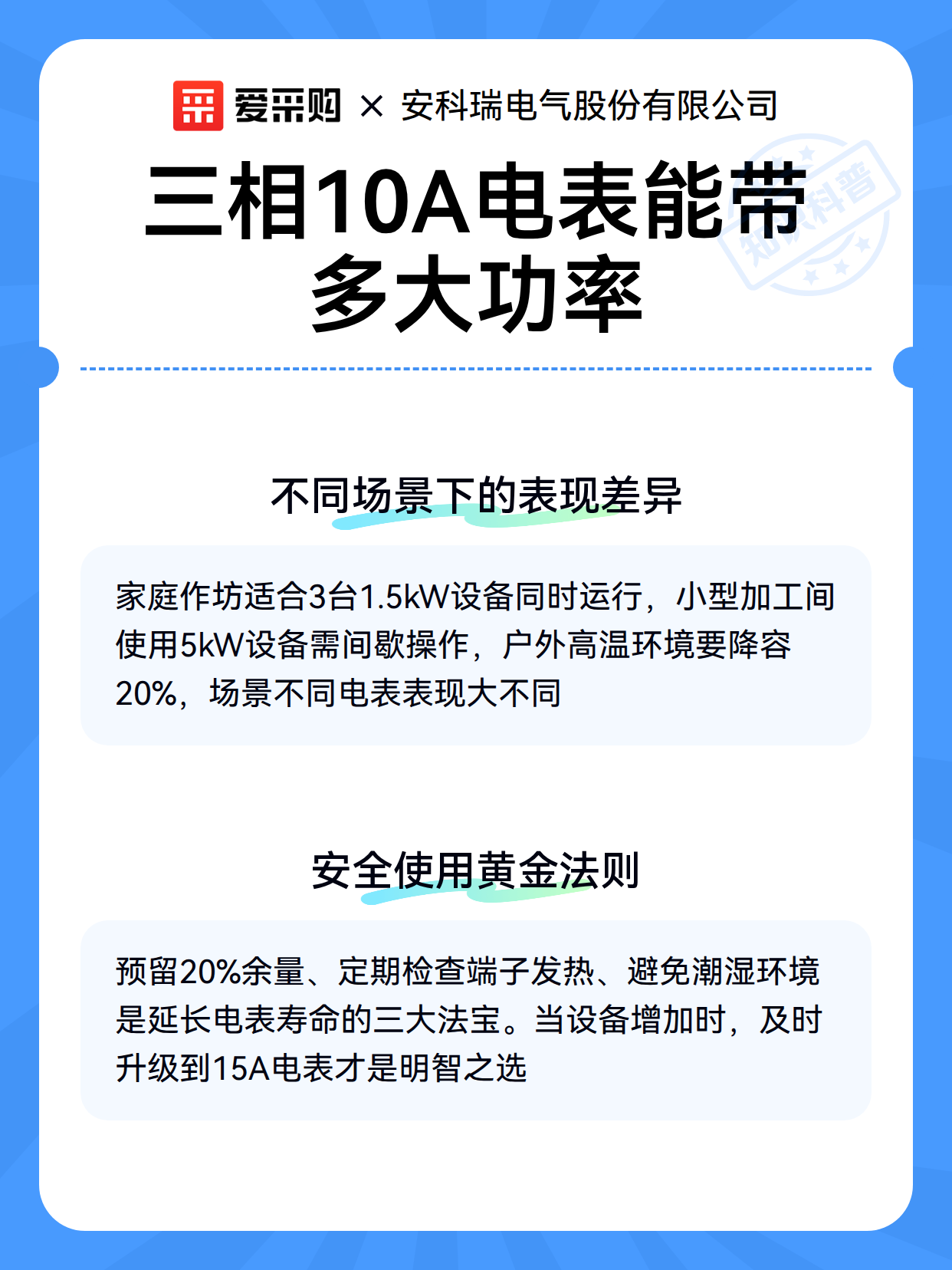 三相10A电表能带多大功率（图2）
