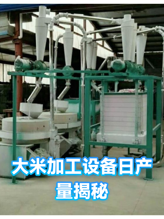 大米加工设备日产量揭秘（图1）