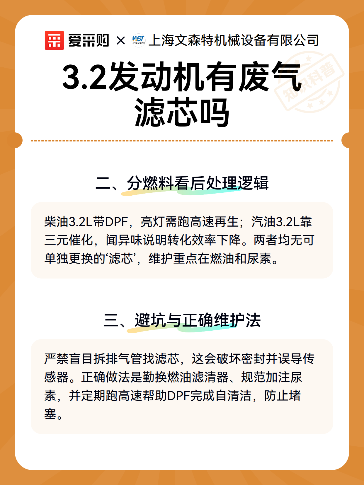 3.2发动机有废气滤芯吗（图3）