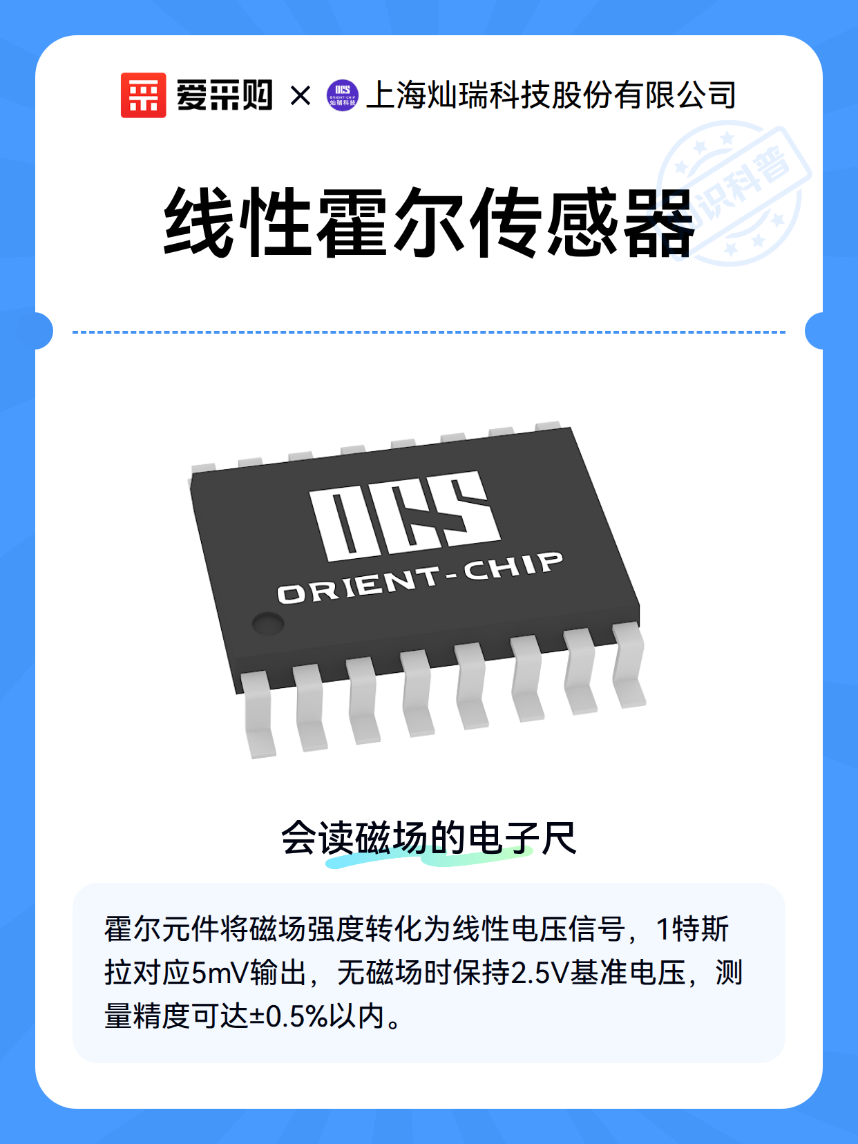 线性霍尔传感器（图1）
