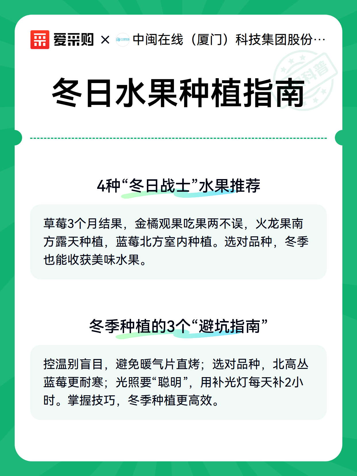 冬日水果种植指南（图3）