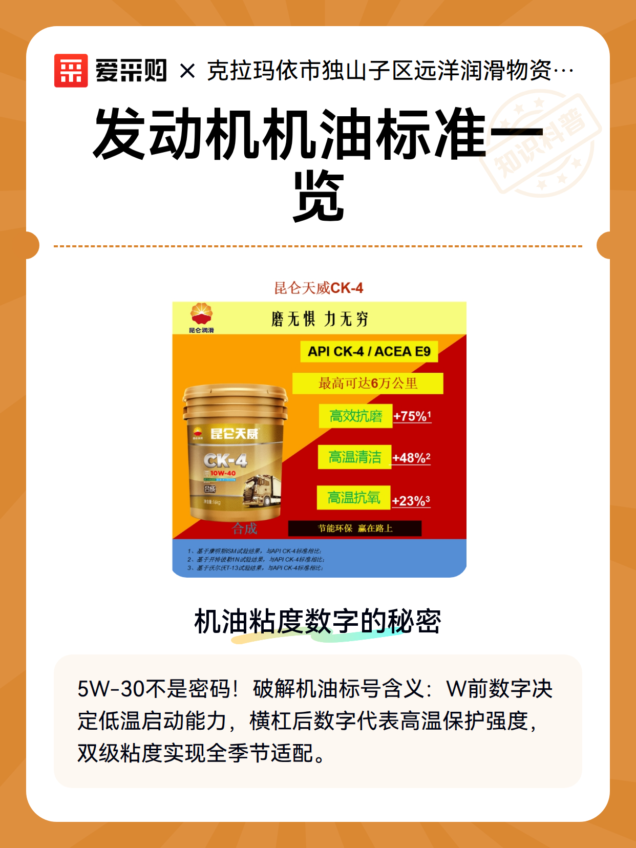 发动机机油标准一览（图2）