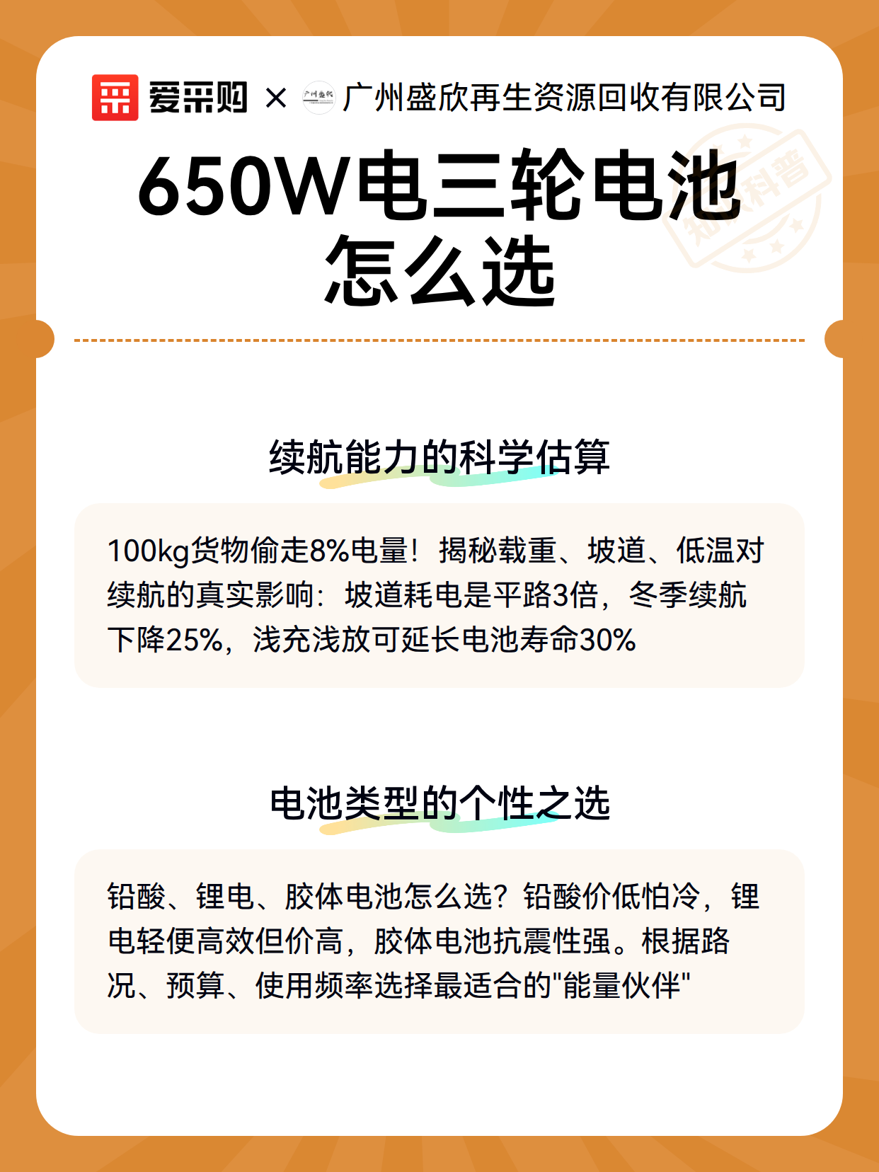650W电三轮电池怎么选（图2）