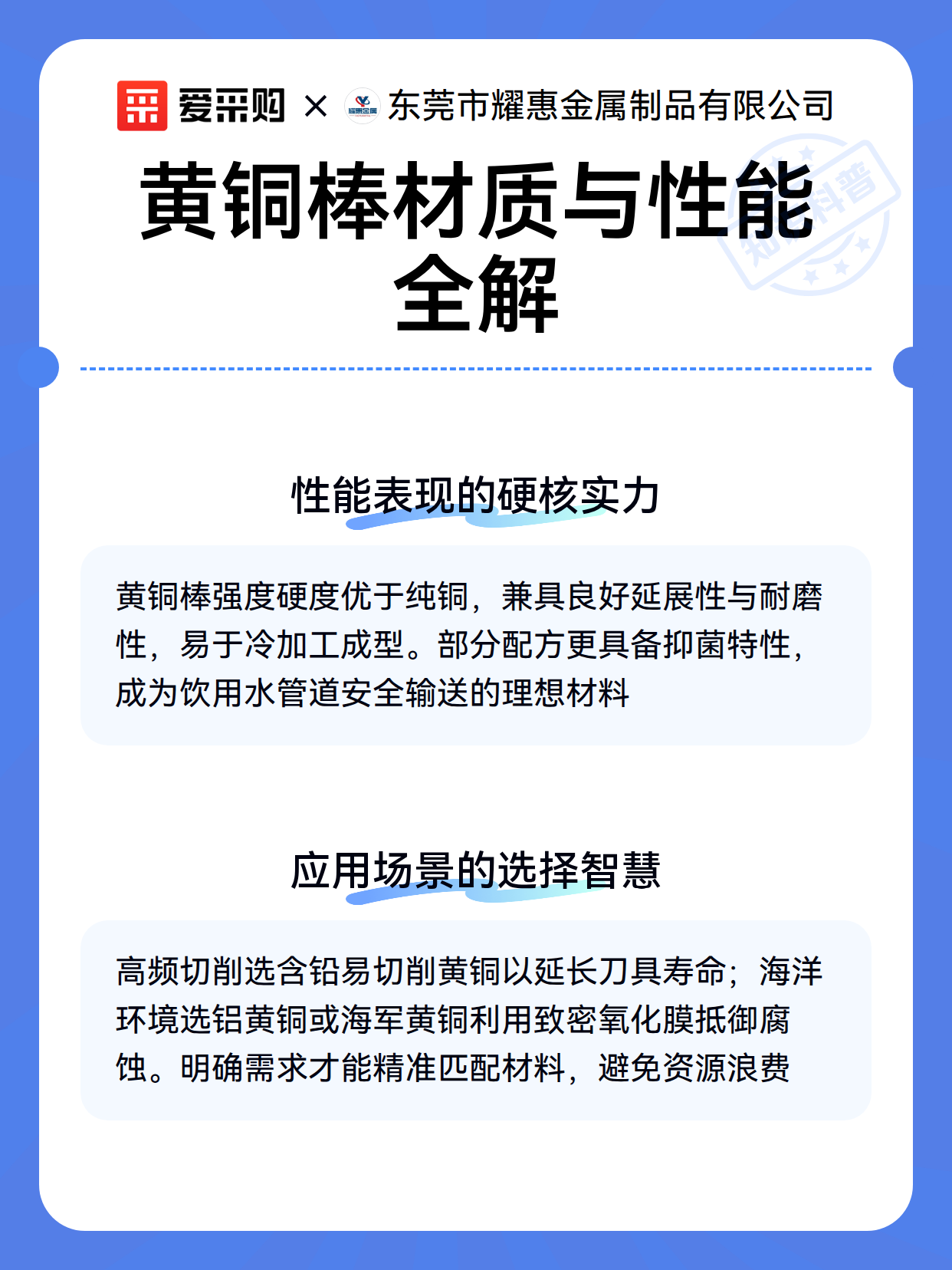 黄铜棒材质与性能全解（图2）