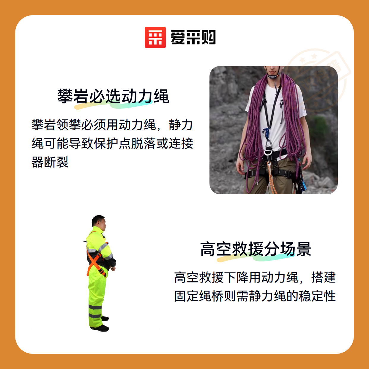 动力绳vs静力绳：选错可能致命（图2）