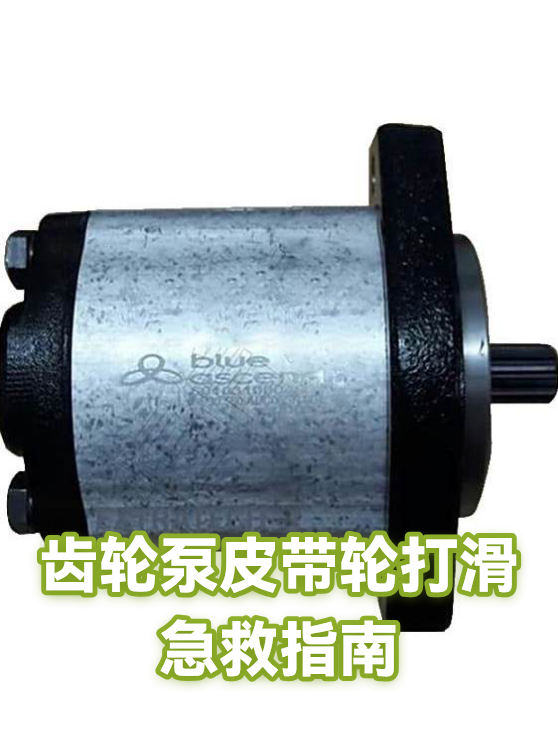 齿轮泵皮带轮打滑急救指南（图1）