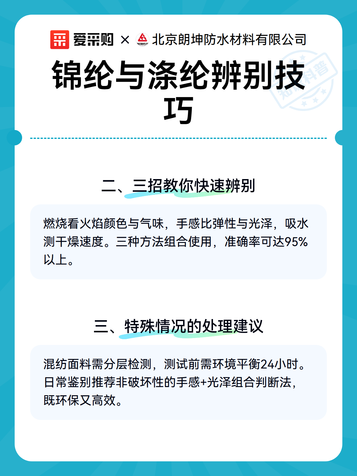 锦纶与涤纶辨别技巧（图3）