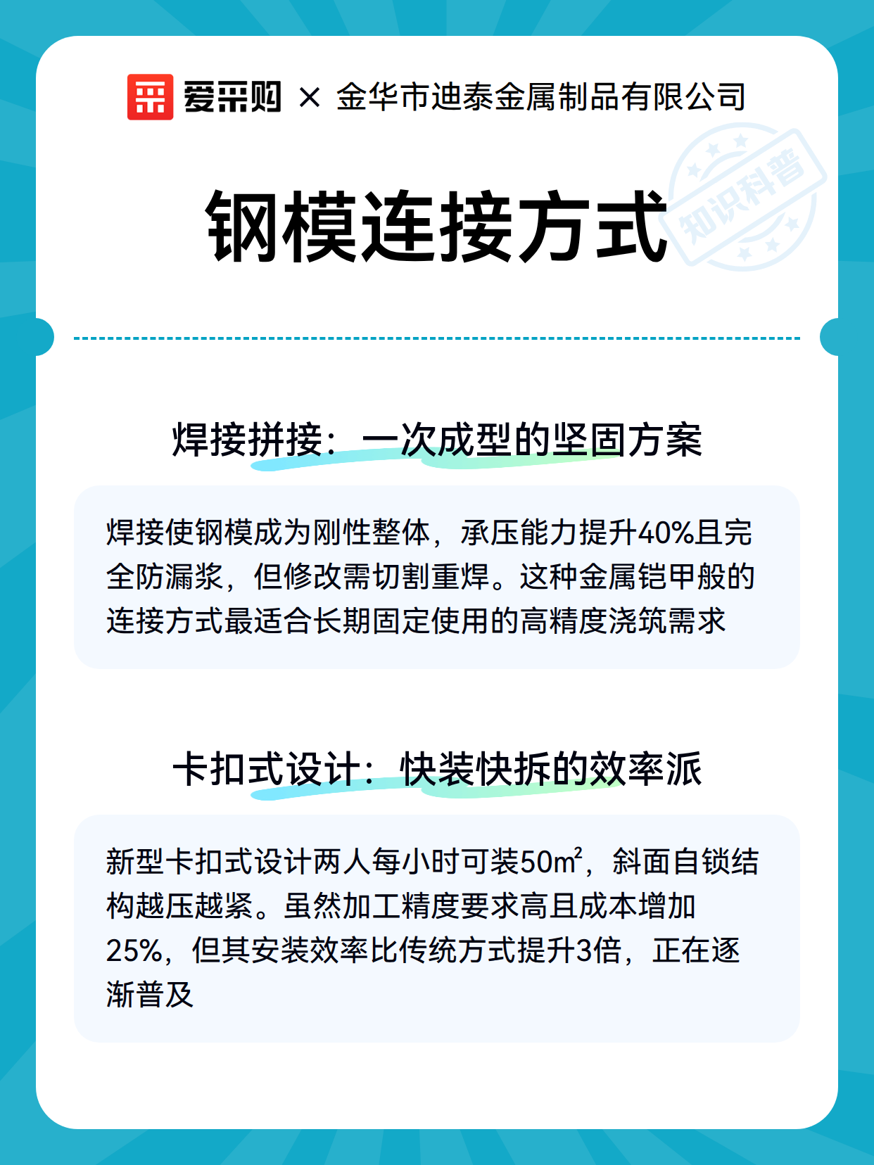 钢模连接方式（图2）