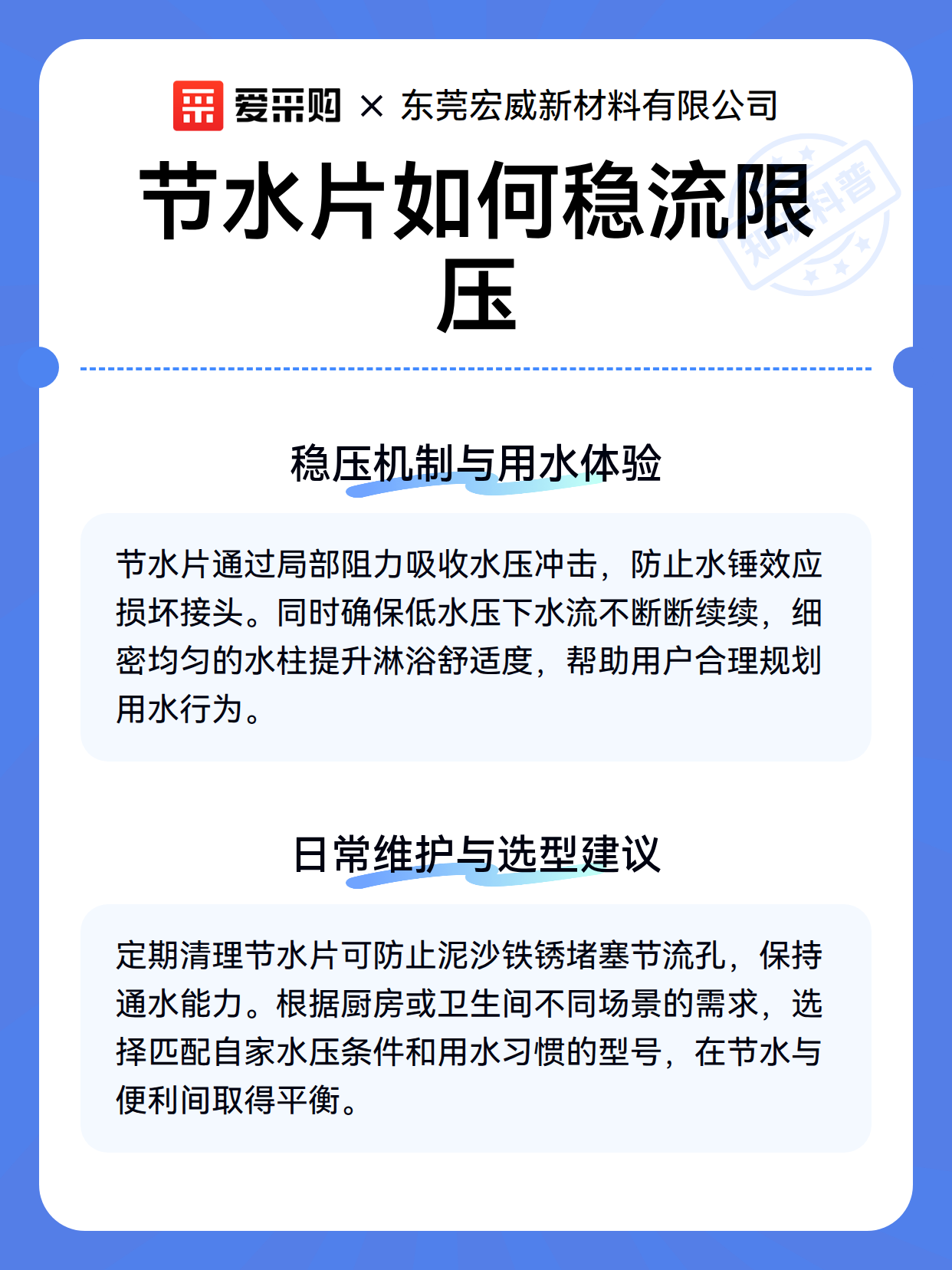 节水片如何稳流限压（图2）