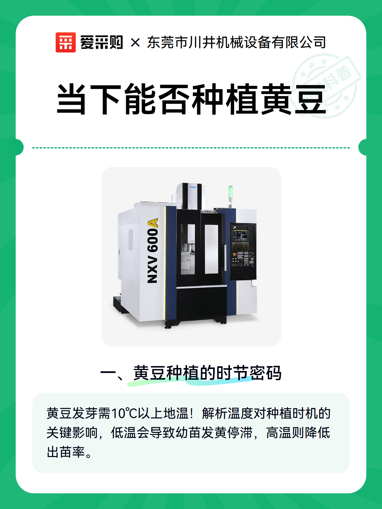当下能否种植黄豆（图1）