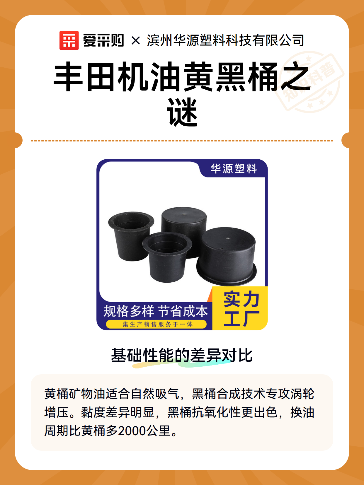 丰田机油黄黑桶之谜（图1）