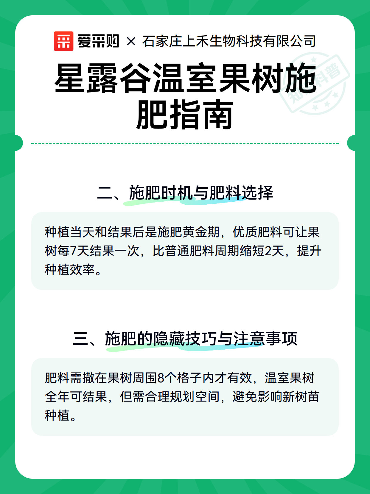 星露谷温室果树施肥指南（图2）