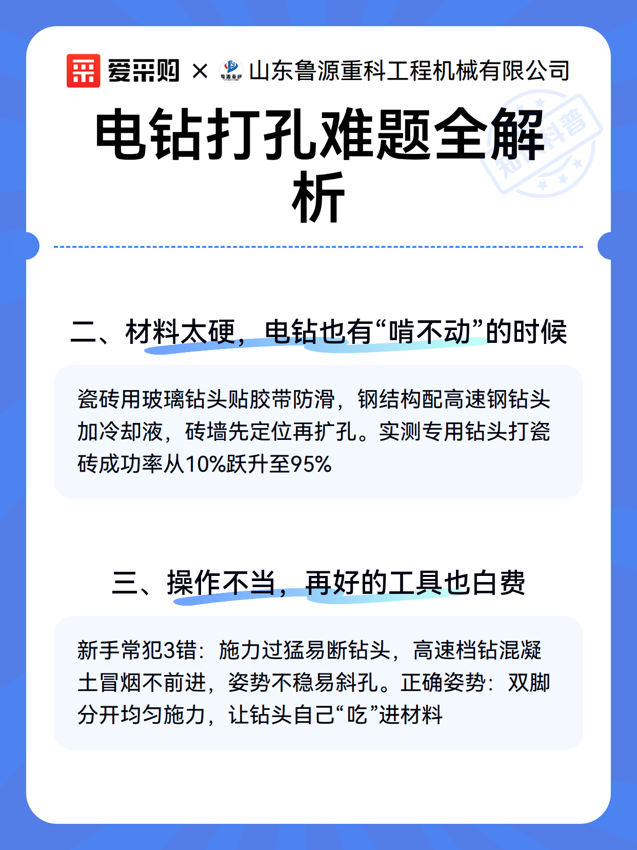 电钻打孔难题全解析（图2）