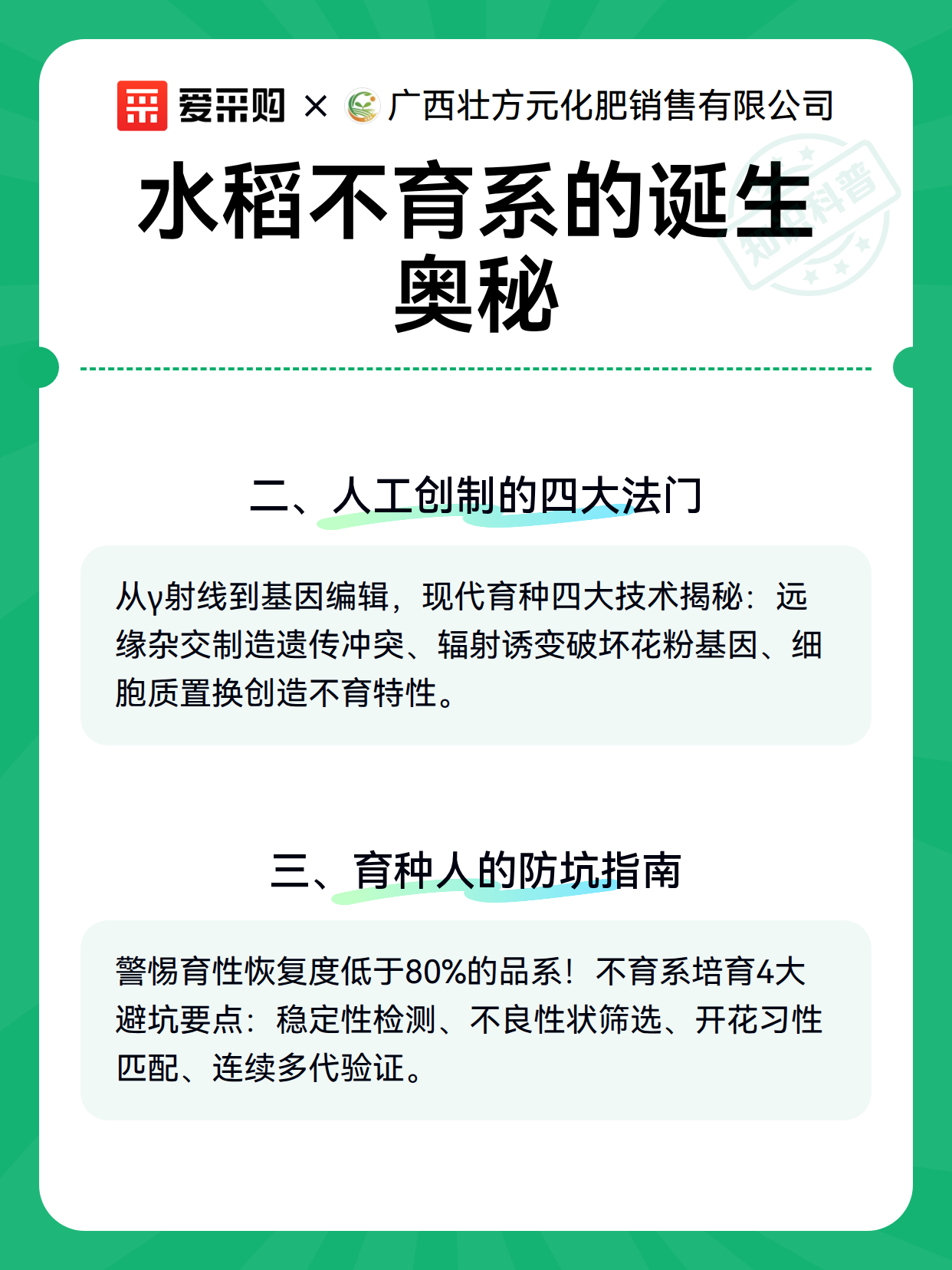 水稻不育系的诞生奥秘（图3）