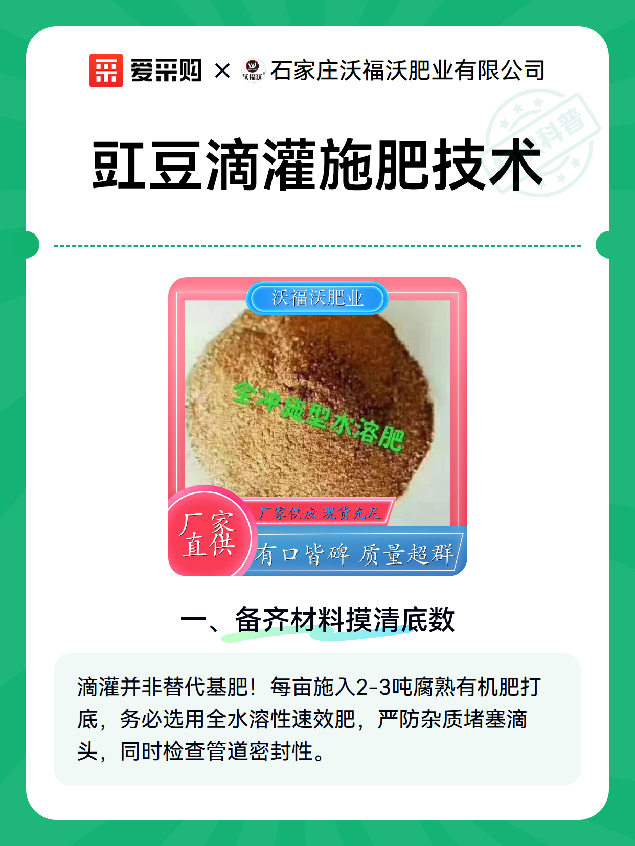 豇豆滴灌施肥技术（图2）