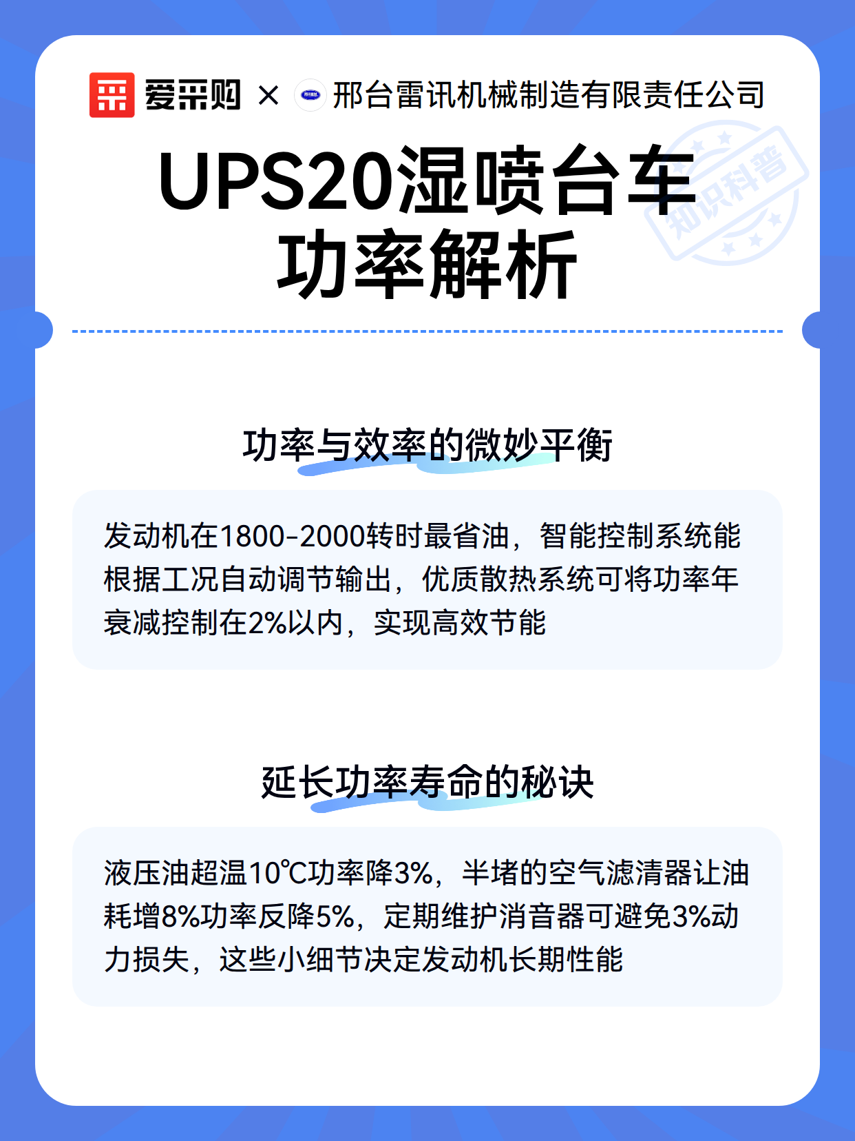 UPS20湿喷台车功率解析（图3）