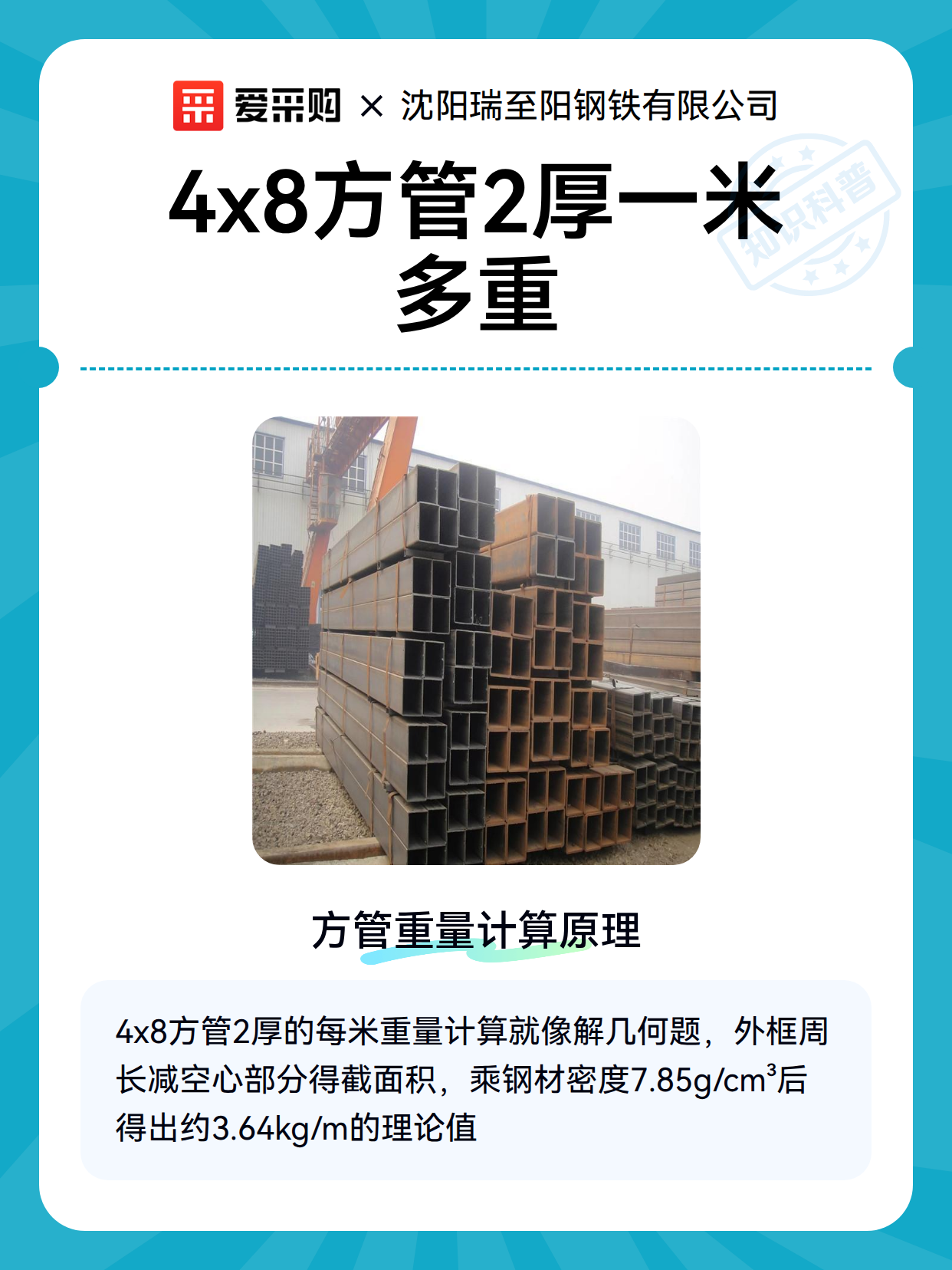 4x8方管2厚一米多重（图2）