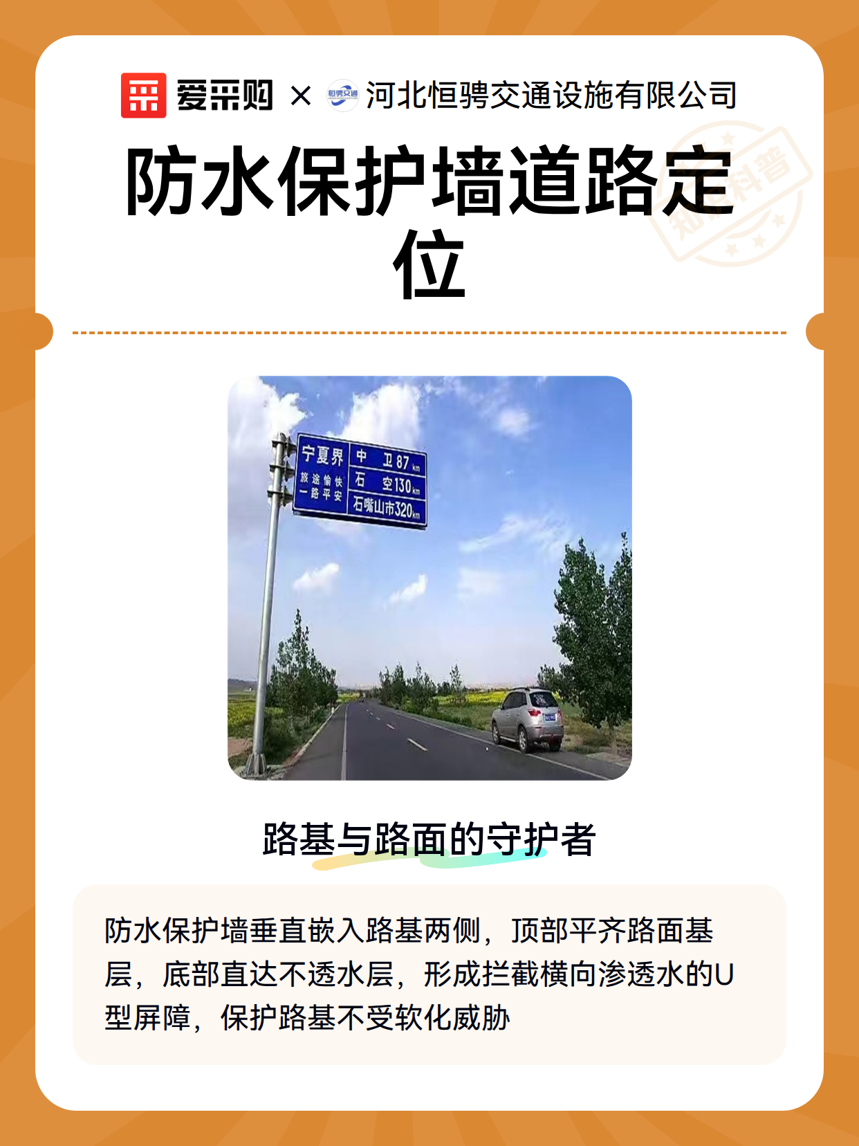 防水保护墙道路定位（图2）