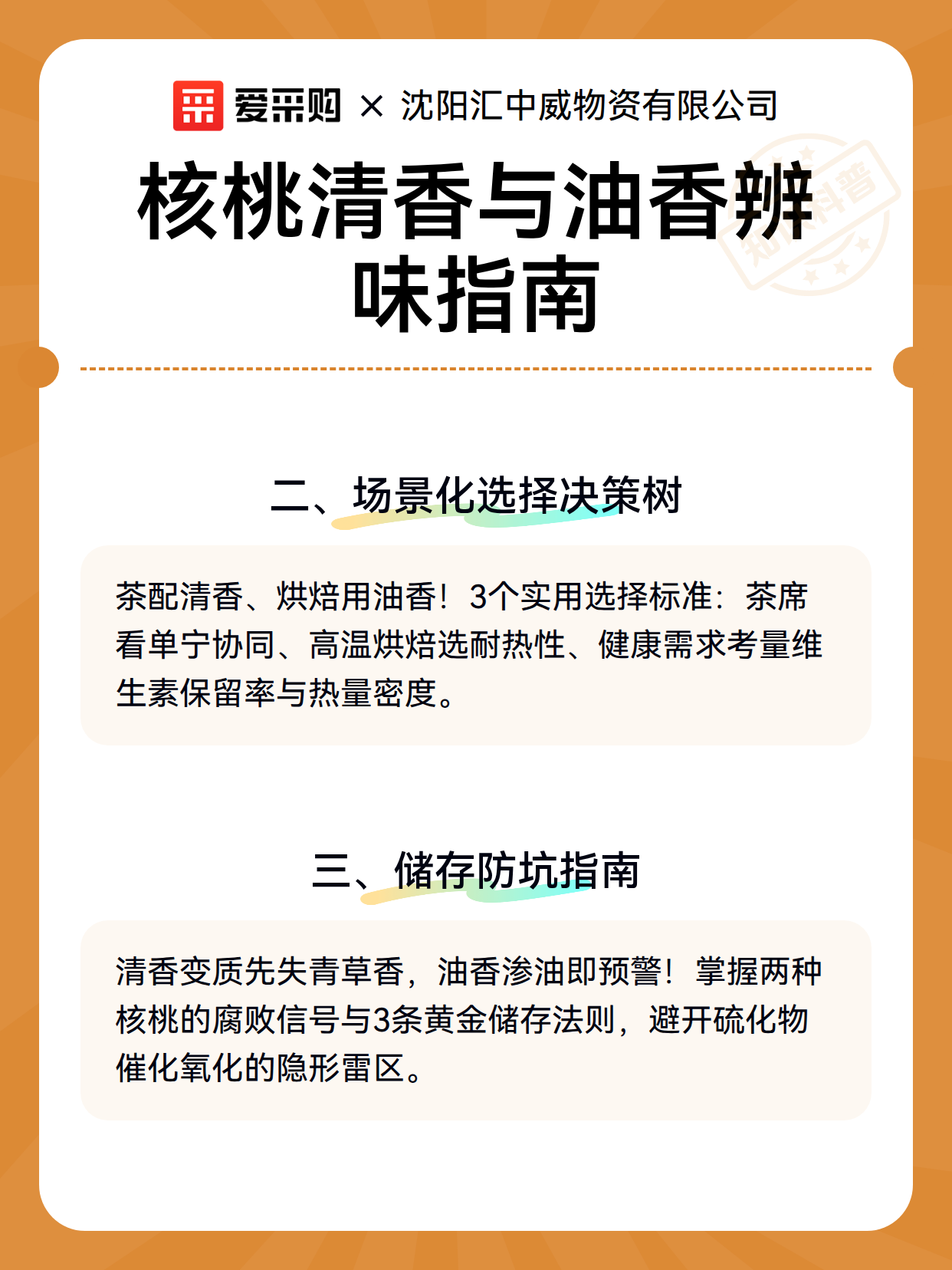 核桃清香与油香辨味指南（图3）