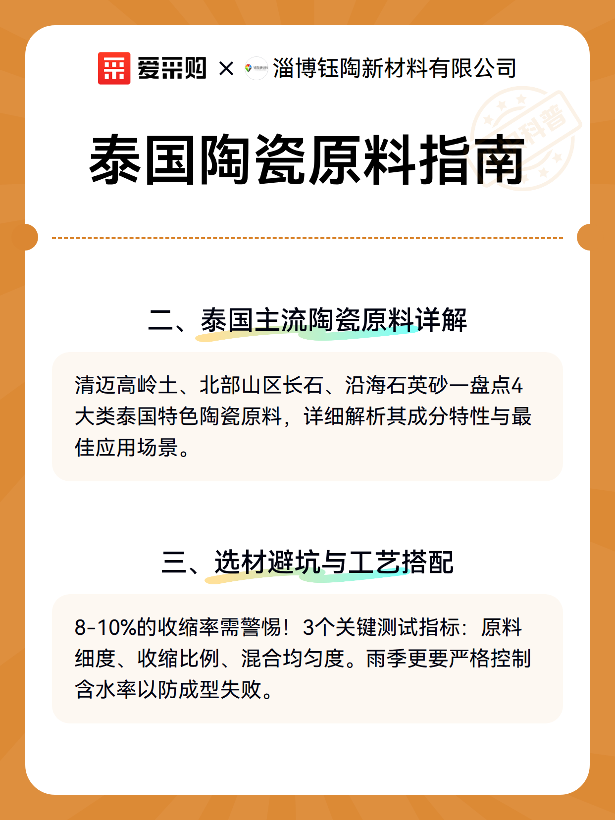 泰国陶瓷原料指南（图3）