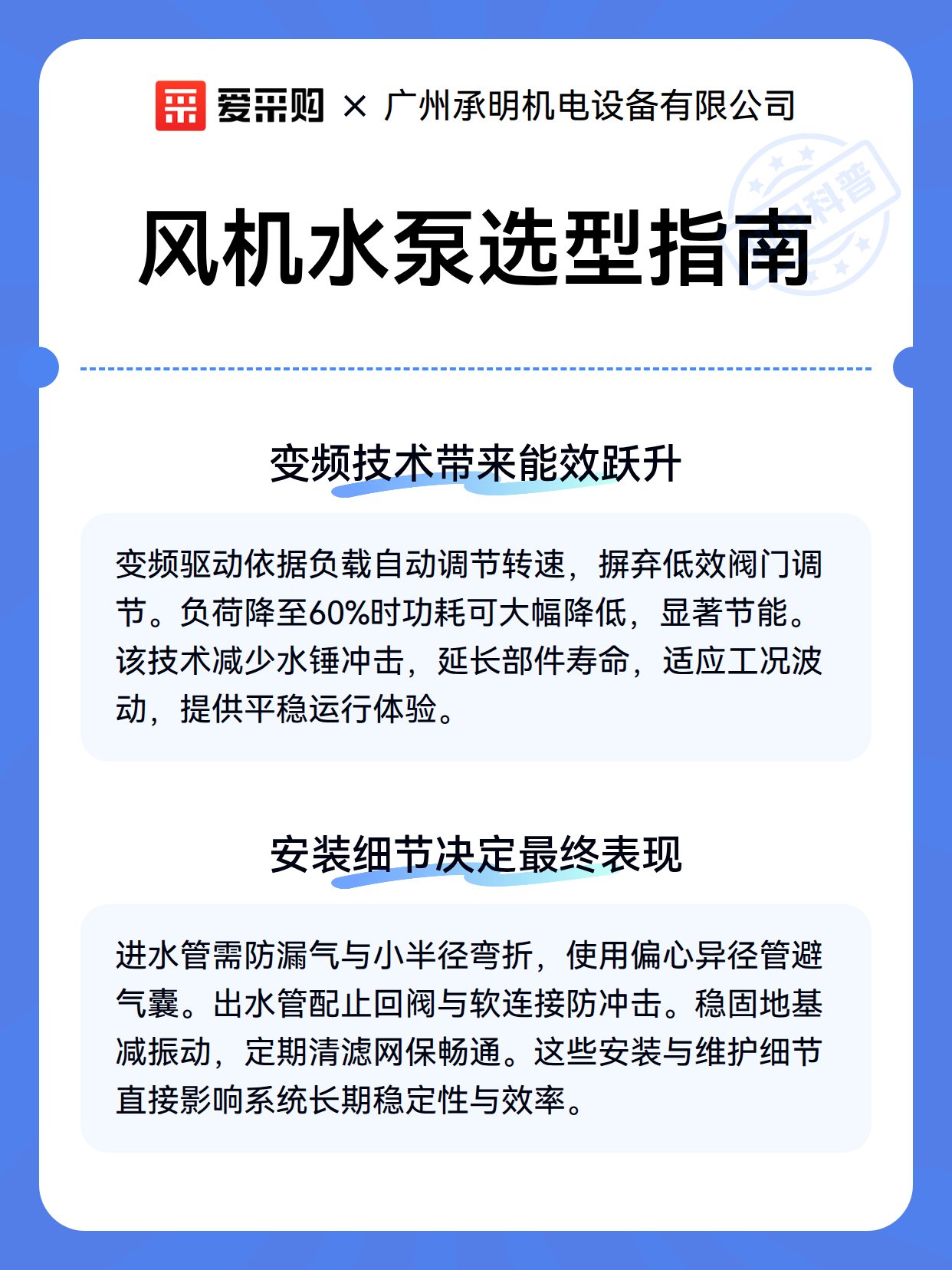 风机水泵选型指南（图2）