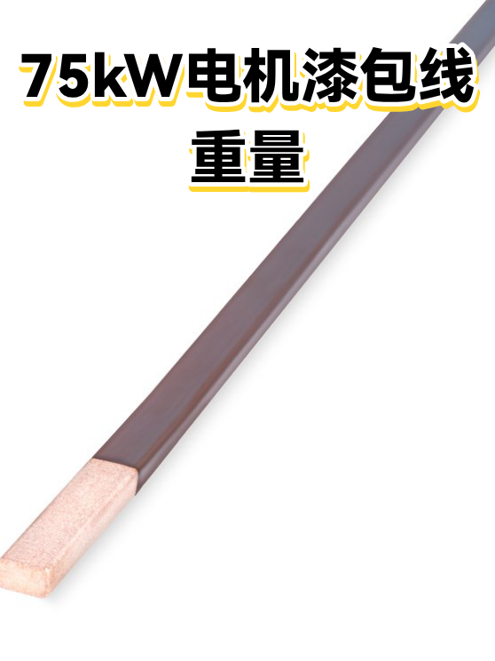 75kW电机漆包线重量（图1）