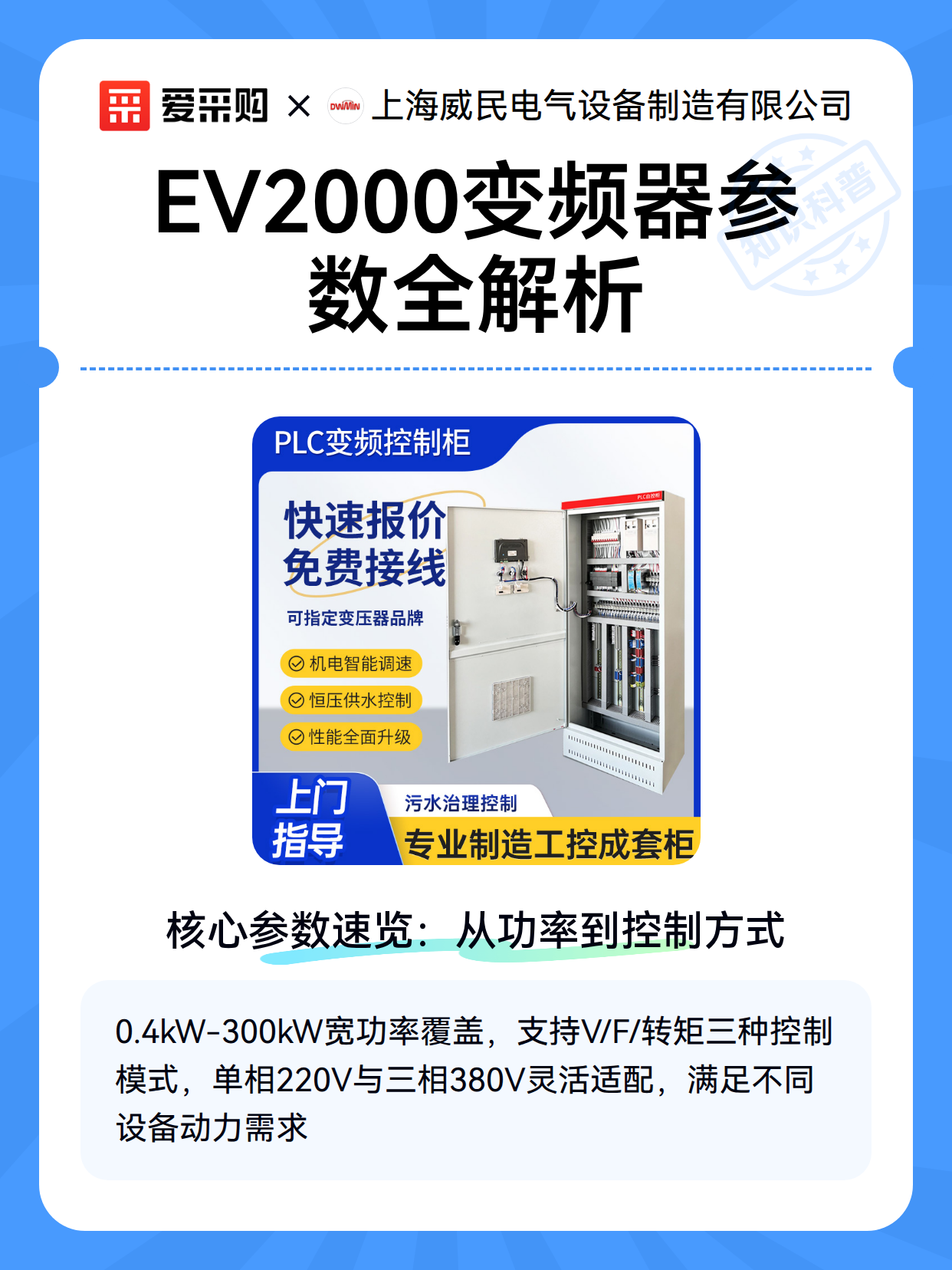 EV2000变频器参数全解析（图2）