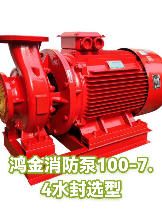 鸿金消防泵100-7.4水封选型（图1）