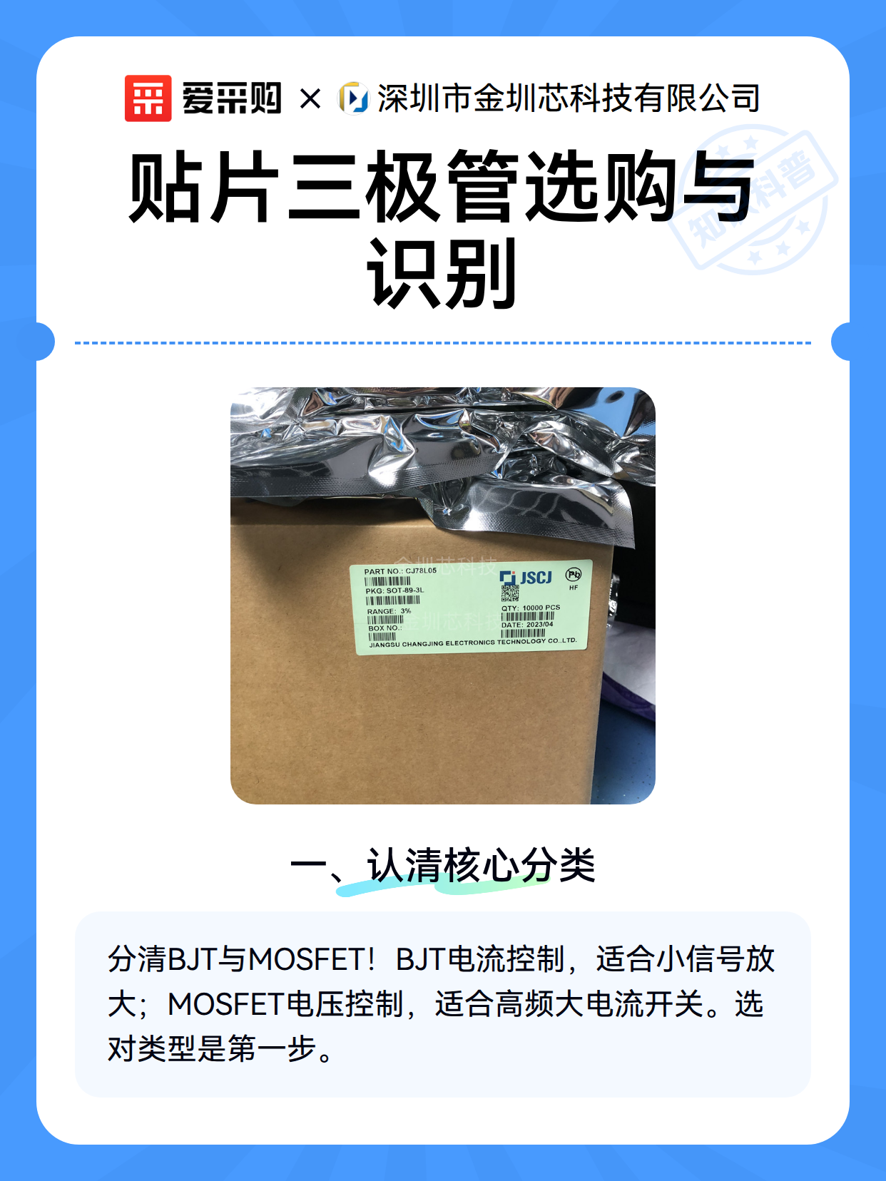 贴片三极管选购与识别（图2）