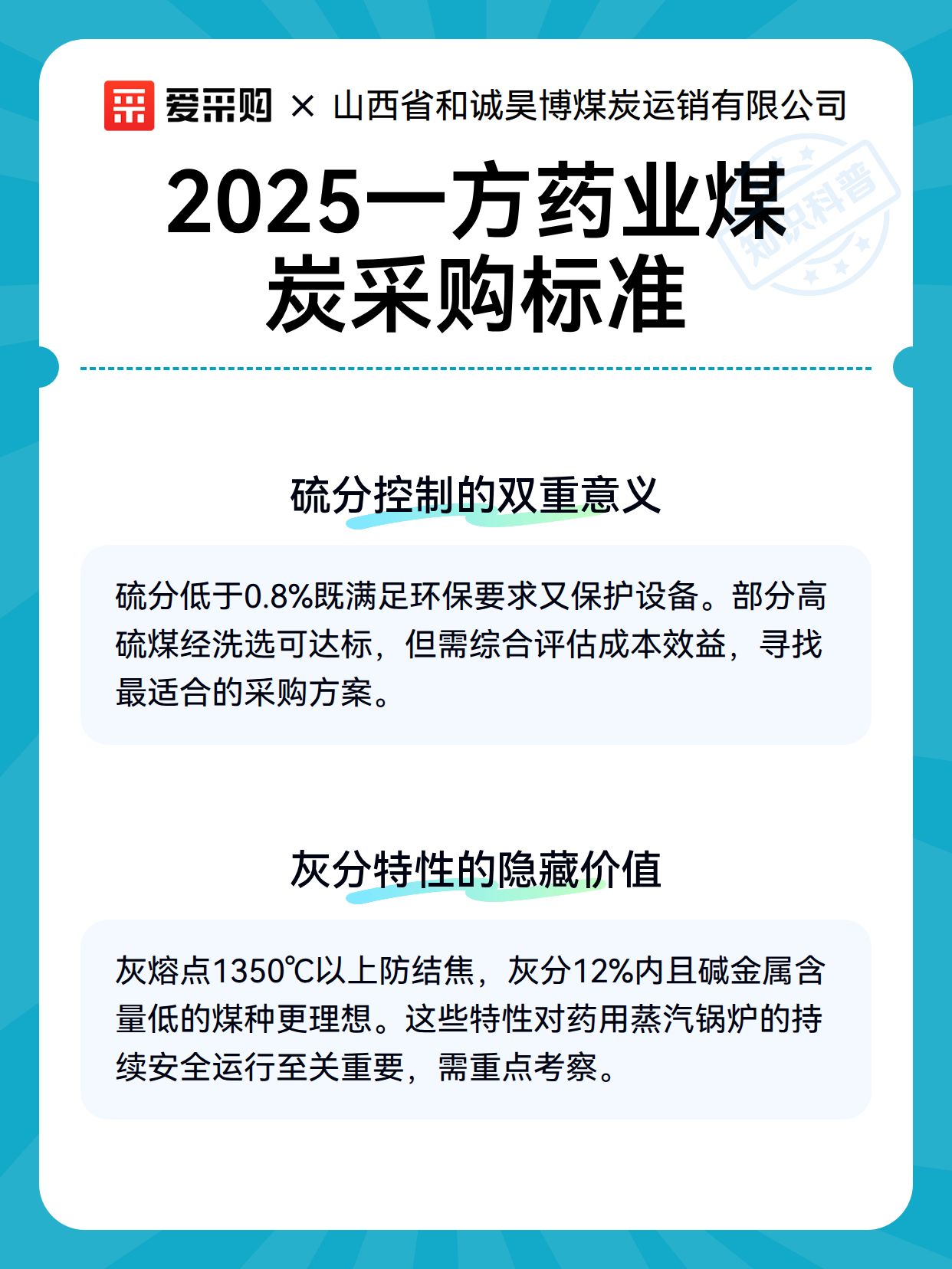 2025一方药业煤炭采购标准（图3）