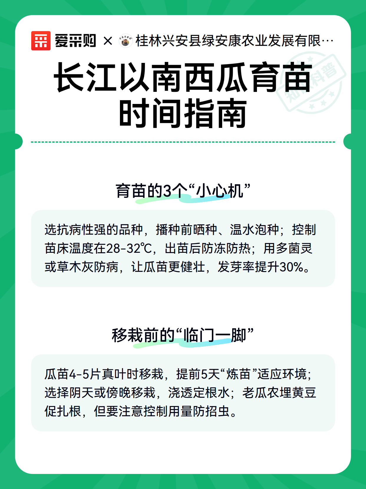 长江以南西瓜育苗时间指南（图3）