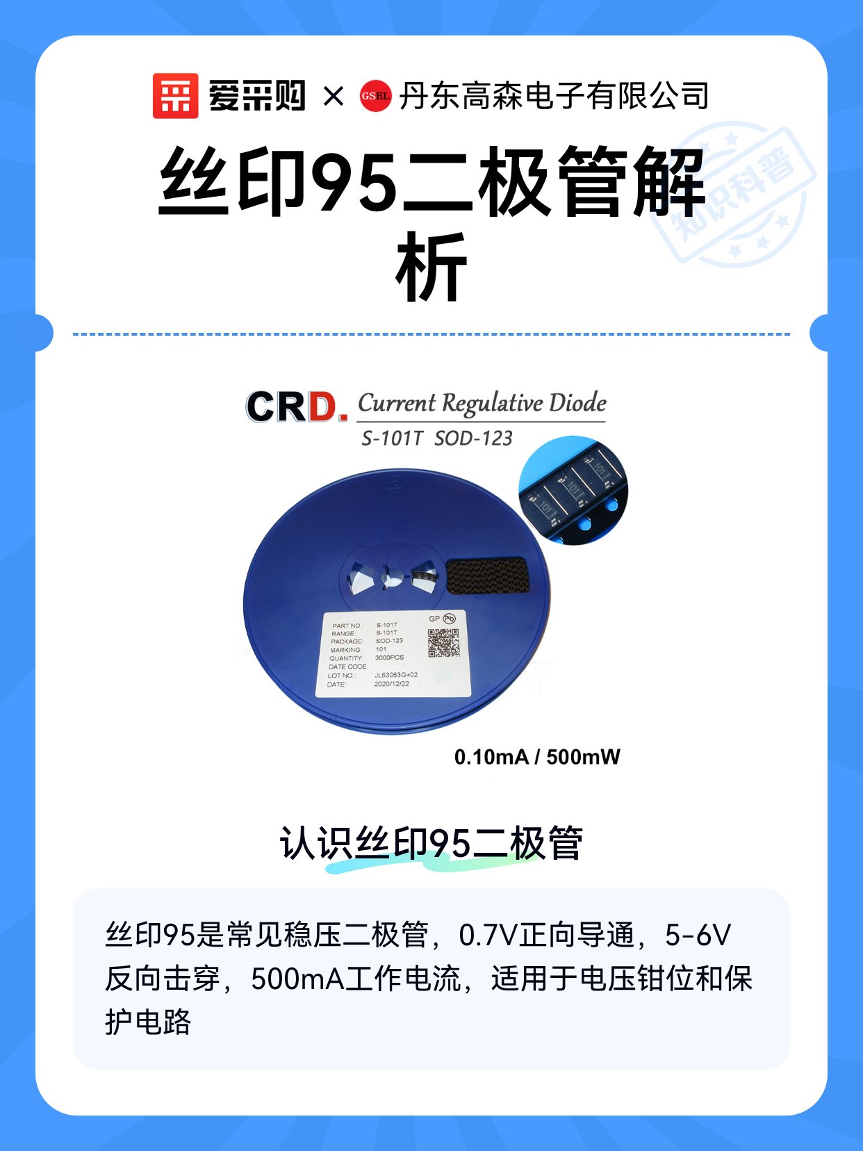 丝印95二极管解析（图1）