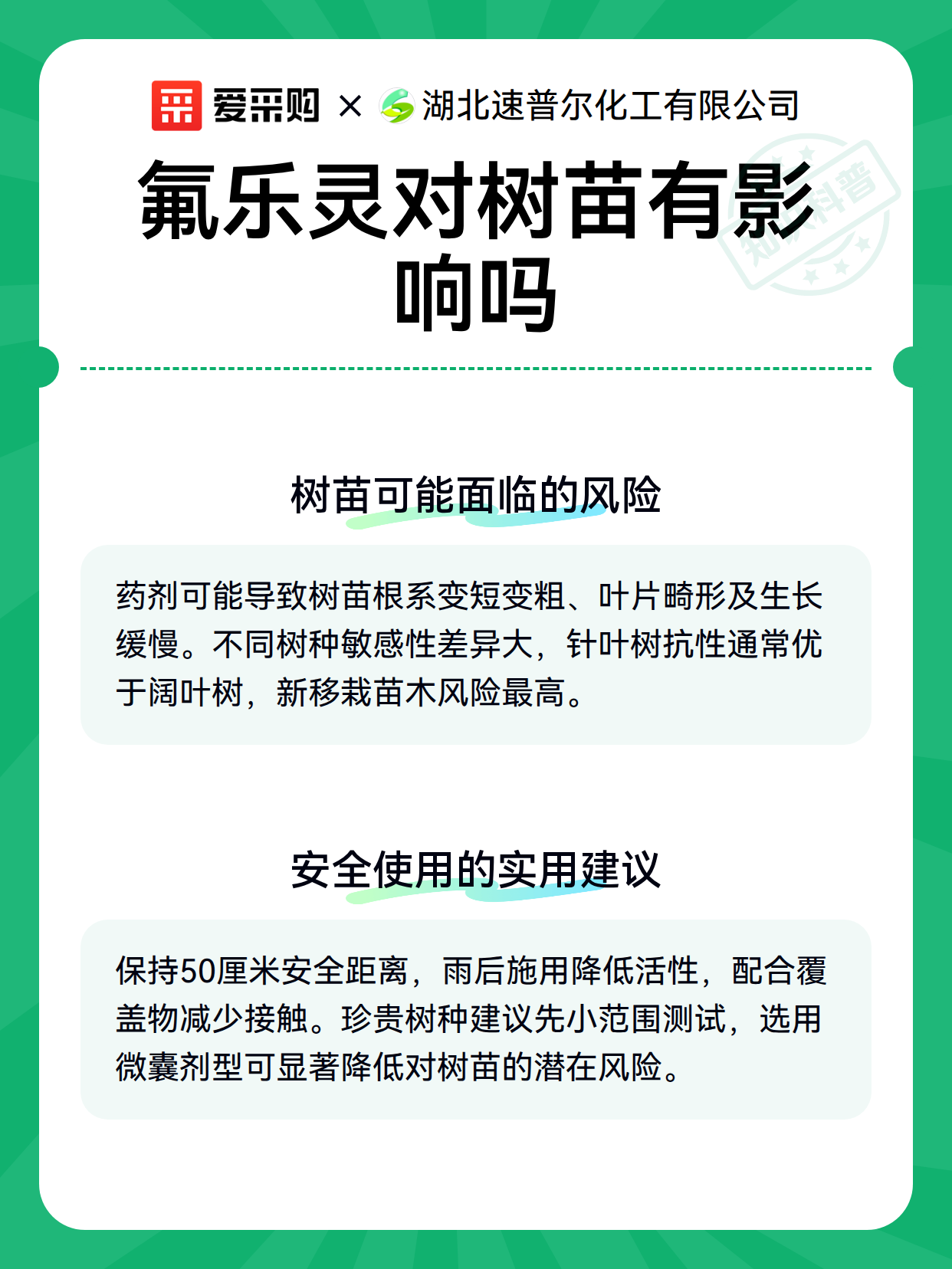 氟乐灵对树苗有影响吗（图3）