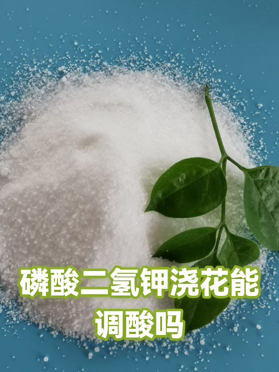 磷酸二氢钾浇花能调酸吗（图1）