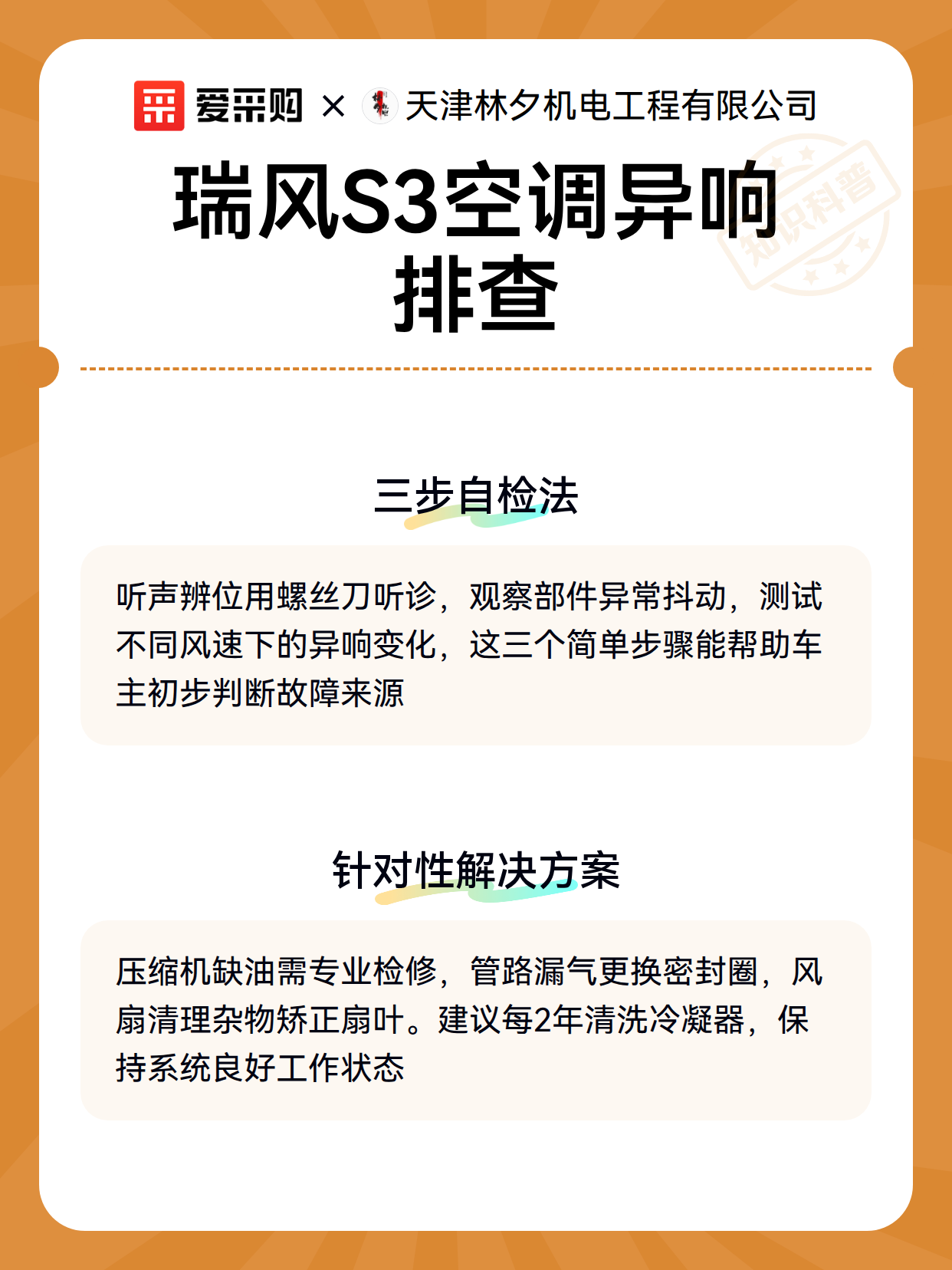 瑞风S3空调异响排查（图3）
