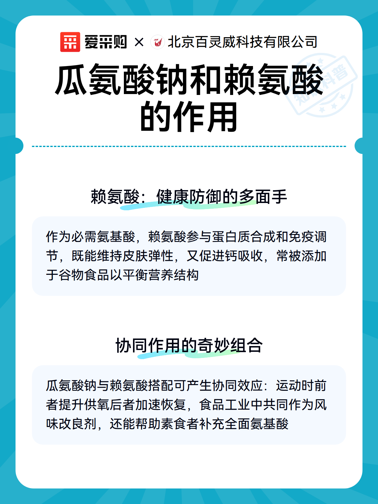 瓜氨酸钠和赖氨酸的作用（图3）